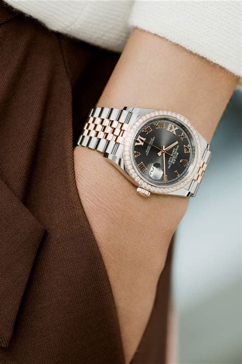 rolex ladies datejust gold|rolex datejust 36 mm.